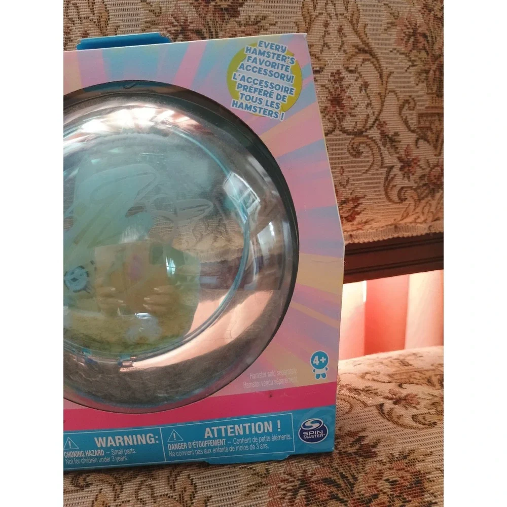 Zhu Zhu Pets Hamster Adventure Ball New Blue